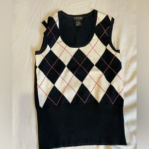 vintage women’s knit vest